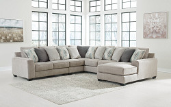                                                  							Ardsley 5-Piece Sectional with Chai...
                                                						 