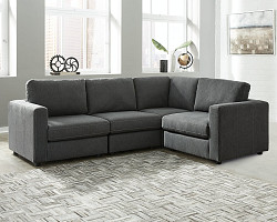                                                  							Candela 4-Piece Sectional
                                                						 