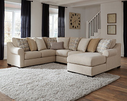                                                  							Ingleside 4-Piece Sectional with Ch...
                                                						 