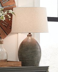                                                  							Joyelle Terracotta Table Lamp (1/CN...
                                                						 