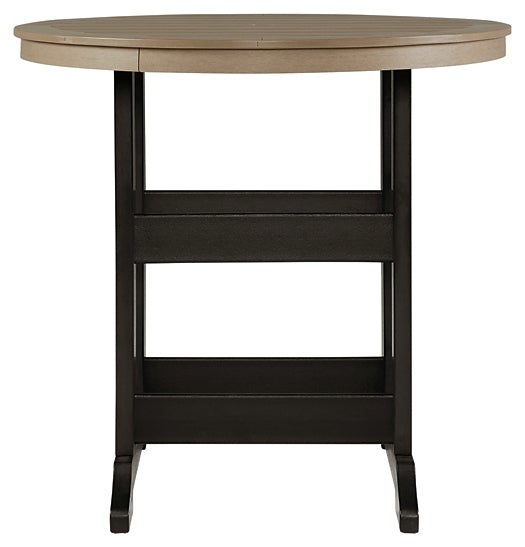Fairen Trail Round Bar Table w/UMB OPT