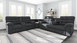 Wilhurst 3-Piece Reclining Sectiona...