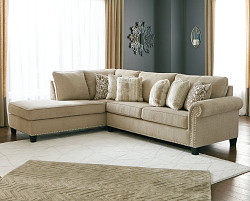                                                  							Dovemont 2-Piece Sectional with Cha...
                                                						 