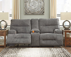                                                  							Coombs DBL REC PWR Loveseat w/Conso...
                                                						 