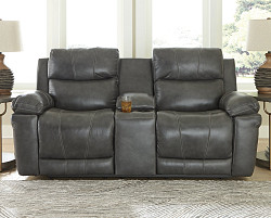 Edmar PWR REC Loveseat/CON/ADJ HDRS...