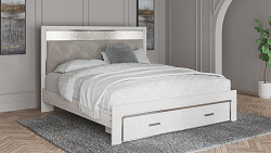                                                  							Altyra King Panel Platform Bed
                                                						 