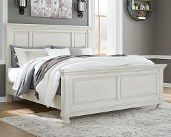                                                  							Robbinsdale King Panel Bed
                                                						 