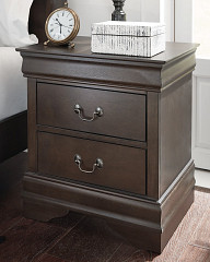 Leewarden Two Drawer Night Stand