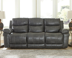 Edmar PWR REC Sofa with ADJ Headres...