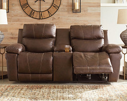 Edmar PWR REC Loveseat/CON/ADJ HDRS...