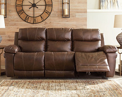 Edmar PWR REC Sofa with ADJ Headres...