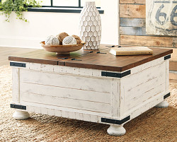 Wystfield Cocktail Table with Stora...