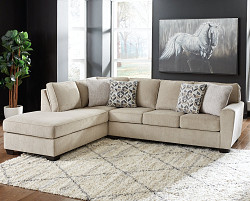                                                  							Decelle 2-Piece Sectional with Chai...
                                                						 