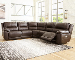 Dunleith 5-Piece Power Reclining Se...