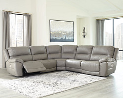                                                  							Dunleith 5-Piece Power Reclining Se...
                                                						 