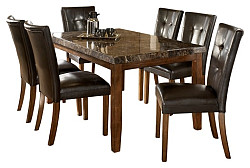                                                 							Lacey Dining Table and 6 Chairs
                                                						 