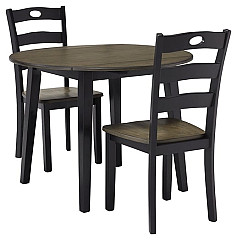                                                  							Froshburg Dining Table and 2 Chairs
                                                						 