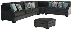                                                  							Charenton 3-Piece Sectional with Ot...
                                                						 