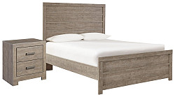                                                  							Culverbach Full Panel Bed with Nigh...
                                                						 