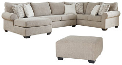                                                  							Baranello 3-Piece Sectional with Ot...
                                                						 