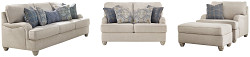                                                  							Traemore Sofa, Loveseat, Chair and ...
                                                						 