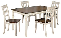                                                  							Whitesburg Dining Table and 4 Chair...
                                                						 