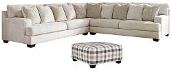                                                  							Rawcliffe 3-Piece Sectional with Ot...
                                                						 