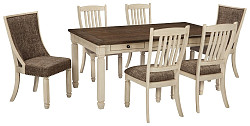                                                  							Bolanburg Dining Table and 6 Chairs
                                                						 