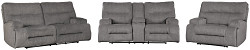                                                  							Coombs Sofa, Loveseat and Recliner
                                                						 