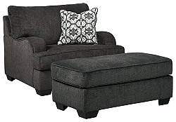 Charenton Chair and Ottoman