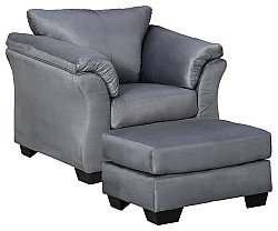                                                  							Darcy Chair and Ottoman
                                                						 