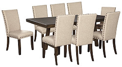                                                  							Rokane Dining Table and 8 Chairs
                                                						 