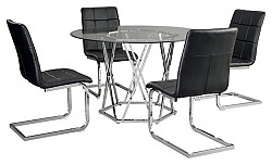                                                  							Madanere Dining Table and 4 Chairs
                                                						 