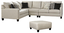                                                  							Hallenberg 3-Piece Sectional with O...
                                                						 