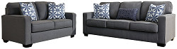                                                  							Kiessel Nuvella Sofa and Loveseat
                                                						 