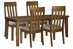                                                  							Flaybern Dining Table and 4 Chairs
                                                						 