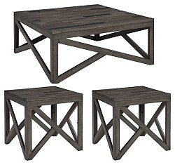                                                  							Haroflyn Coffee Table with 2 End Ta...
                                                						 