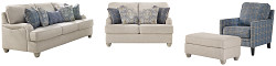                                                  							Traemore Sofa, Loveseat, Chair and ...
                                                						 