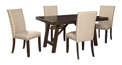                                                  							Rokane Dining Table and 4 Chairs
                                                						 