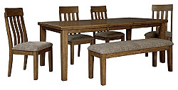                                                  							Flaybern Dining Table and 4 Chairs ...
                                                						 