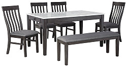                                                  							Luvoni Dining Table and 4 Chairs an...
                                                						 
