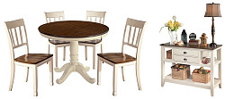                                                  							Whitesburg Dining Table and 4 Chair...
                                                						 