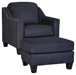                                                  							Creeal Heights Chair and Ottoman
                                                						 