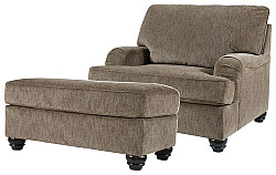                                                  							Braemar Chair and Ottoman
                                                						 