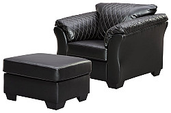                                                  							Betrillo Chair and Ottoman
                                                						 