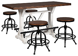                                                  							Valebeck Counter Height Dining Tabl...
                                                						 