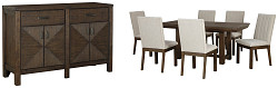 Dellbeck Dining Table and 6 Chairs ...