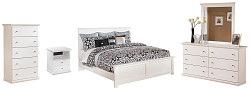                                                 							Bostwick Shoals King Panel Bed with...
                                                						 