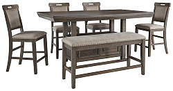                                                  							Johurst Counter Height Dining Table...
                                                						 