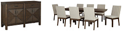                                                  							Dellbeck Dining Table and 8 Chairs ...
                                                						 